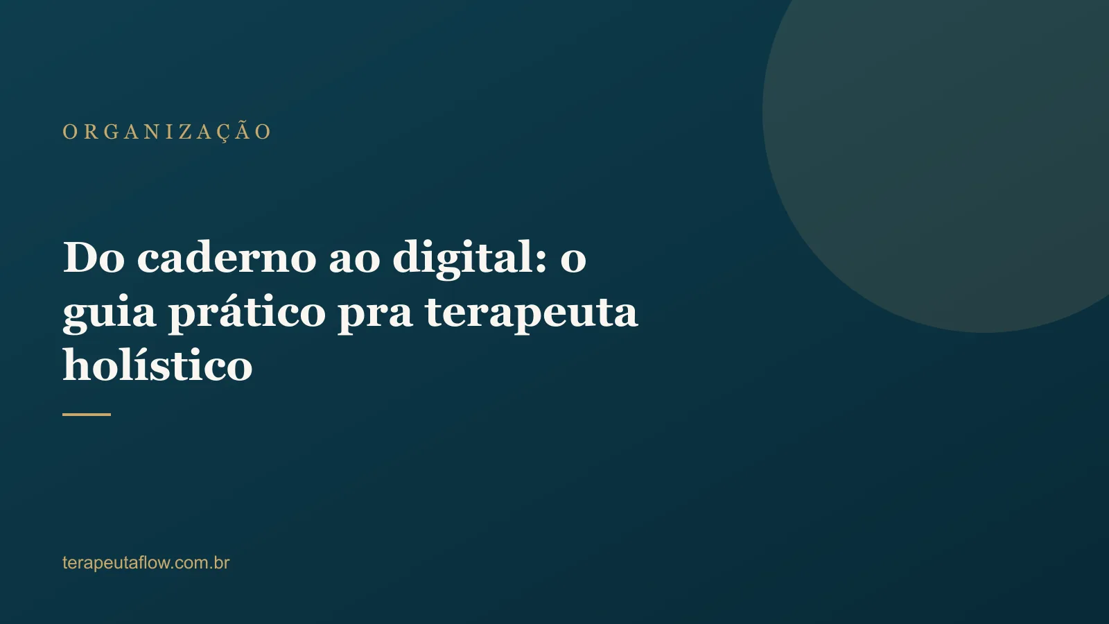Arte do artigo sobre migrar o consultório do caderno para o digital
