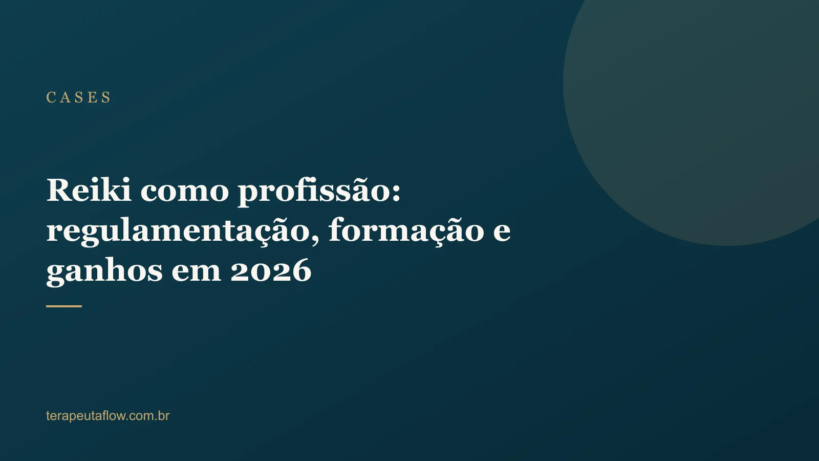 Arte do artigo sobre Reiki como profissão